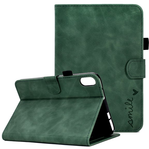 iPad 10th Generation Case 2022 iPad 10.9 Inch Case,TECH CIRCLE Premium Leather Folio Multiple Viewing Angles Stand Cover with Auto Wake/Sleep Protective Smart Cover for 10.9" iPad 10th Gen 2022,Green