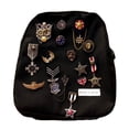 thumbnail image 1 of Insignia de abrigo Accesorios de ropa Cruz Corona Medalla Broche, 1 of 1