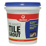 Red Devil 0428 Pre-Mixed Tile Grout, Pint