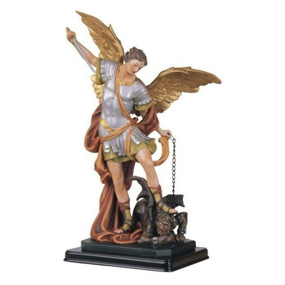 12 Inch Saint Michael the Archangel Holy Figurine Religious Decoration