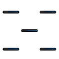 thumbnail image 1 of Wweixi 1/2/3/5 Cool Style Stickers For Standout Look On Ride Durable Car Stickers Stylish Black  blue line one pair 5PCS, 1 of 6