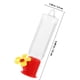 thumbnail image 2 of unbranded 4Ud Alimentador De Pájaros Colgante Plástico Transparente Para Jardín Uso Exterior, 2 of 6