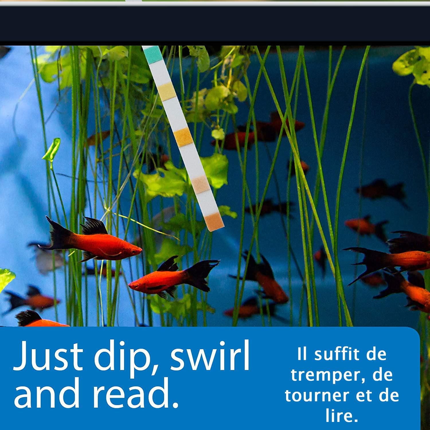 API 5-in-1 Aquatic Test Strips, 100ct