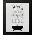 thumbnail image 2 of Murray, Amanda 15x18 Black Modern Framed Museum Art Print Titled - Scrub the Love, 2 of 5