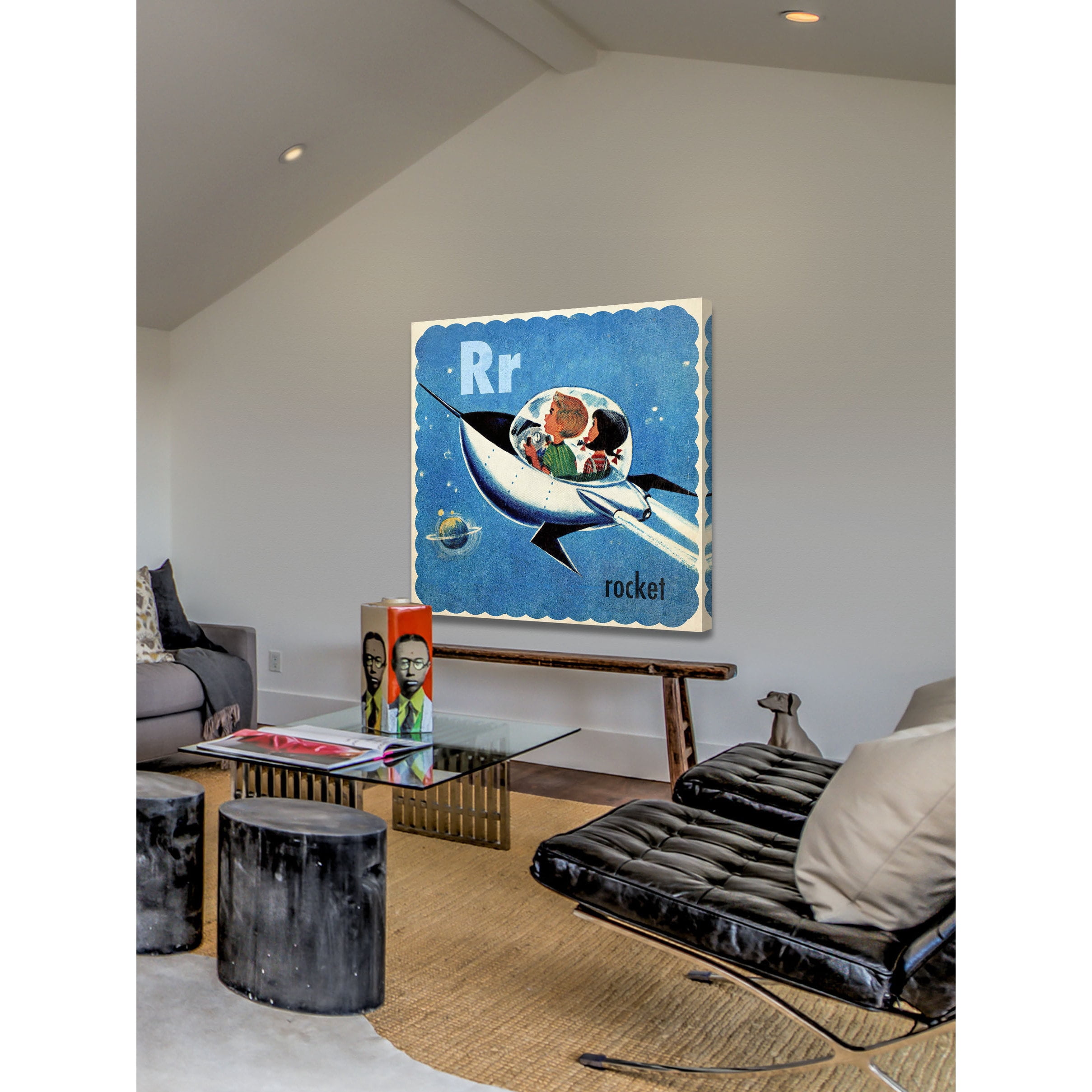 Marmont Hill "Rocket" by Curtis Painting Print on Canvas