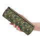 thumbnail image 5 of Disketp Green Skulls Estuche Organizador de Lápices de Cuero, Estuche de Oficina con Cremallera para Bolígrafo y Lápiz, 5 of 6