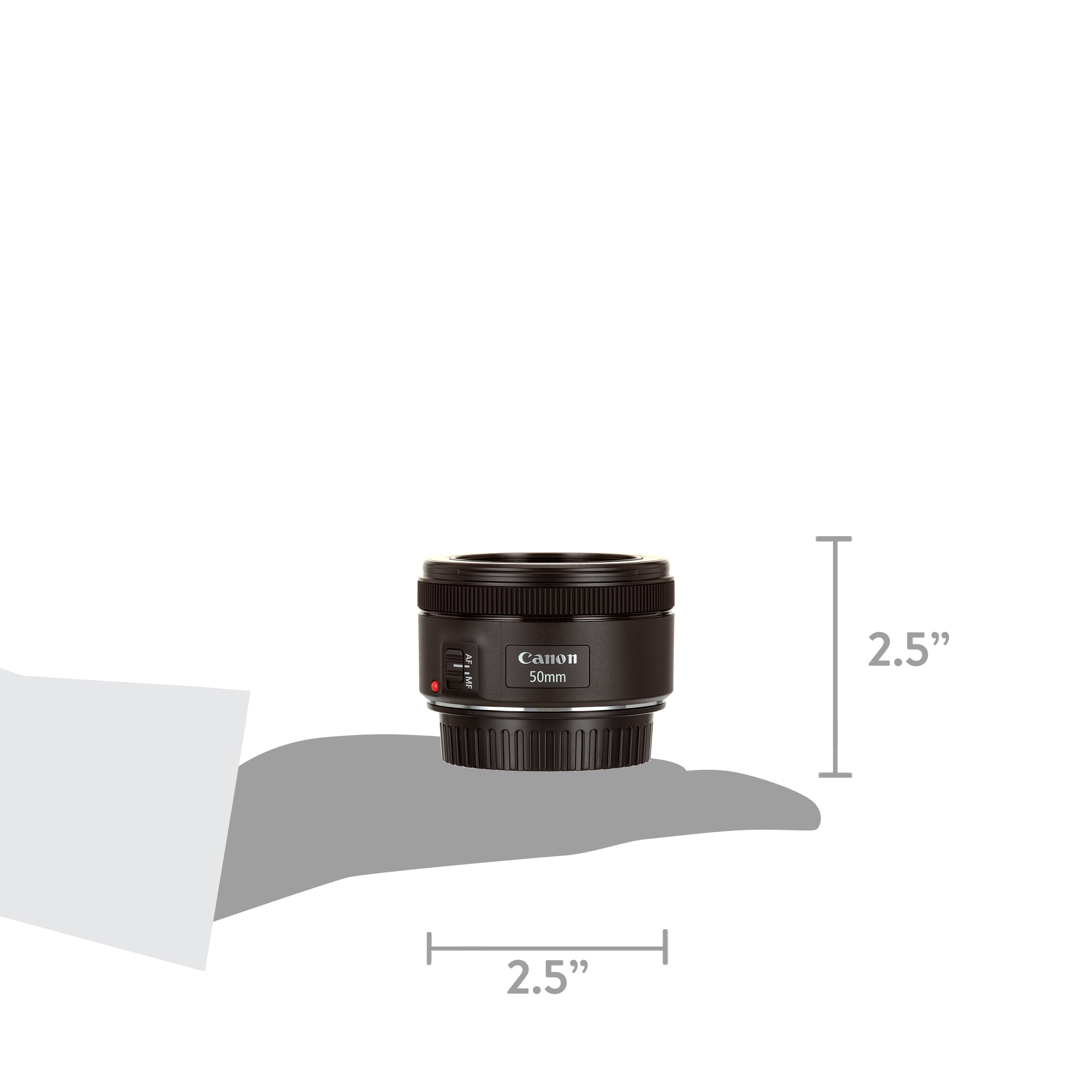 Canon EF 50mm f/1.8 STM Compact Lightweight Lens for EOS Canon EF 50mm f/1.8 STM Compact Lightweight Lens for EOS