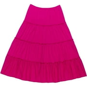 Women's Plus Four-Tier Skirt