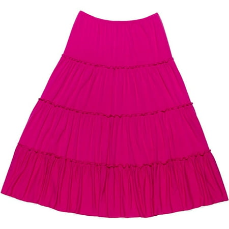 Women's Plus Four-Tier Skirt