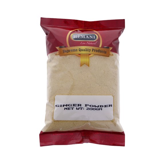 Hemani Ginger Root Powder Fresh Ground (200g 7oz) | 100% All-Natural | Vegan | Antioxidant I Superfood I Spice I Mix with Tea, Juice or Coffee
