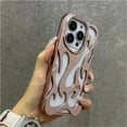 thumbnail image 7 of BAIANNAN Fashion Matte 3D Hollowed Flame Phone Case For iphone 16 15 14 13 12 11 Pro Max 16 Plus Creative Electroplated Soft Back Cover, 7 of 7