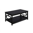 thumbnail image 3 of Convenience Concepts Town Square Coffee Table in Black Wood Finish, 3 of 3