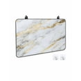 thumbnail image 2 of nqOlkjepod Large Induction Cooktop Protector Mat 36"x21", Gray Marble Stove Top Covers for Electric Stove, Abstract Art Yellow Crack Decorative Stove Burner Cover Mats, Glass Top Stove Cover, 2 of 8