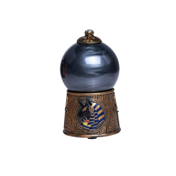 Pacific Giftware Egyptian God Anubis Water Globe Storm Ball Figurine Home Decor Fantasy Statue