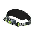 thumbnail image 2 of Gaeub Football Printed Sport Sun Visor Hats ,Adjustable Empty Top Sunscreen Visor Cap for Women and Men, 2 of 7
