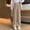 Khaki, variant on Ofreoo Wide Leg Pants for Women Lightweight Cotton Linen Drawstring Waist Loose Solid Color Lounge Trousers