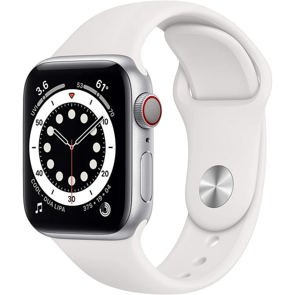 Restored Apple Watch Series 6 (GPS Cellular, 40mm) - Aluminum Case (Refurbished)