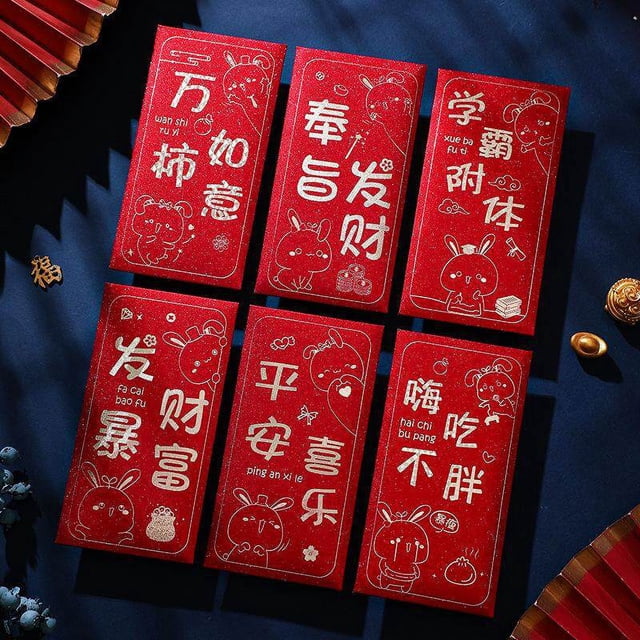 ziyahi Rabbit Year Creative Cartoon Return Gift New Year Red Envelope Wedding Gift