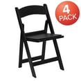 thumbnail image 3 of BizChair Folding Chair - Black Resin - 4 Pack 1000LB Weight Capacity, 3 of 14