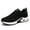 Black, variant on Women's Sports Shoes Mesh Breathable Walking Shoes Minimalist Fashion Running Shoes
