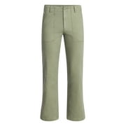 Free Assembly Men's Straight Fit Cotton Utility Pants, Sizes 30-38