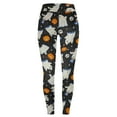 thumbnail image 5 of SNOWSONG Halloween Leggings for Women Halloween Women's High Waisted Bottom Pants Tummy Tuck Printed Leggings Pantyhose Plus Size Leggings Womens Leggings Tummy Control Leggings Navy 5XL, 5 of 6
