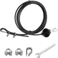 thumbnail image 2 of Gimnasio Ajustable Cable De Gimnasio Cuerda De Alambre Con Hebillas Cable De Ejercicio Portátil Cuerda De Acero Resistente Cable De Fitness Conveniente Para Gimnasio En Casa Eigraketly OD010758-01, 2 of 6