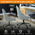 thumbnail image 2 of Thickened Chair Mat for Carpet -  Office Desk Protector with Lip, 47.5" x 35.5", 2 of 7