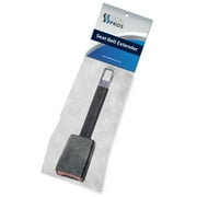 E4 Safety Certified Rigid Seat Belt Extension - Type X, Black, 7 Inches from Seat Belt Extender Pros