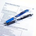 thumbnail image 3 of EnerGel Retractable Gel Roller, 0.7mm, Medium Point, 3 Pens and 4 Refills pack, Blue Ink, 3 of 5