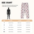 thumbnail image 2 of Salouo French Bulldog Duck Print Women's Pajama Pants Casual Loose Sweatpants PJs Flowy Pants Drawstring Palazzo for Women Wide Leg Pants Lounge Pajama -Large, 2 of 8