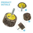 thumbnail image 4 of 16-80Mm 6Mm Shank 80 Grit Sanding Flap Wheel Disc Abrasive Grinding Polishing 40Mm, 4 of 9