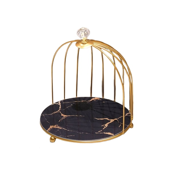 Soporte de artículos de tocador para cosméticos, organizador de suministros para el cuidado de la piel, estante de almacenamiento para lavabo, Almacenamiento y organización del hogar Capa única negra Yuarrent HA080147-04B