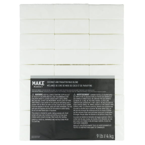 Coconut Wax Blocks by Make Market