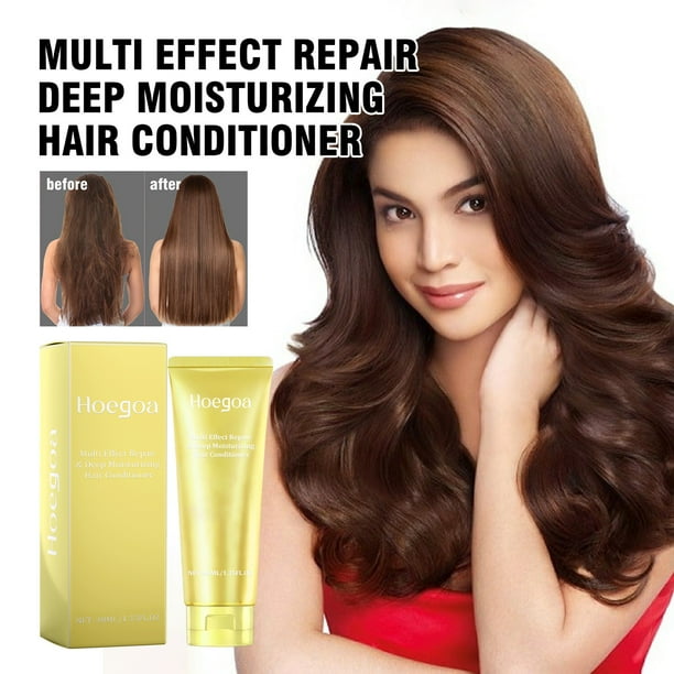 Acondicionador hidratante reparador multiefecto para cabello, 40 ml, crema para tupé