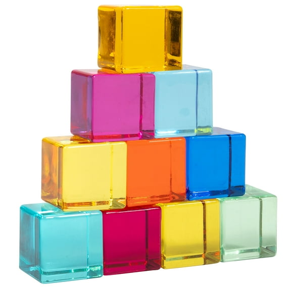 TickiT Gem Cubes - Set of 10