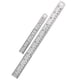 thumbnail image 1 of Mr. Pen Reglas De Acero, Reglas De Metal De 6 Y 12 Pulgadas, Paquete De 2, 1 of 5