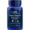 Life Extension Super Omega-3 EPA/DHA Fish Oil, Sesame Lignans & Olive Extract – Heart Health, Brain Health, Inflammation Health Support, Cholesterol Health Support, Gluten-Free, Non-GMO, 60 Softgels