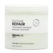 NatureLab TOKYO Perfect Repair Treatment Masque Jumbo Size: Heat and Color Protection, Hair Mask Treatment to Strengthen and Repair Dull, Damaged, Brittle Hair I 13.5 FL OZ / 400ml