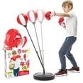 thumbnail image 1 of Set de sacos de boxeo whoobli Bullseye para niños de 3 a 10 años con guantes, 1 of 6