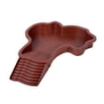 thumbnail image 3 of S SERENABLE Reptile Bathing Pool with Slope Large Lizards Habitat for Gecko Turtle Snake red, 3 of 9