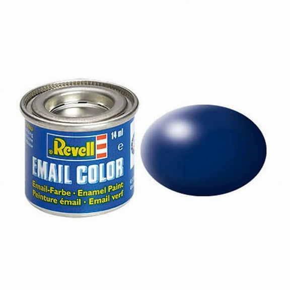 Dark Blue Silk Enamel Paint 14ml (.47oz) Tinlet Revell