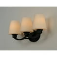 thumbnail image 3 of 11833SWBK Maxim Lighting Shelter-3 Light Bath Vanity-22 Inches wide by 9.5 inches high-Black Finish, 3 of 5