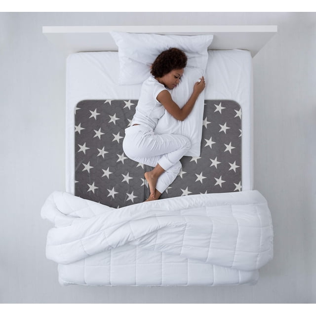 Neuma Design Protège-Matelas pour Incontinence - 52” x 34” Grand Réutilisable Lavable Imperméable Protège-Matelas - Tapis Pipi pour Adultes, Aînés, Enfants, Hôpitaux, Animaux de Compagnie - sous-Tapis Durables (Lot de 2)