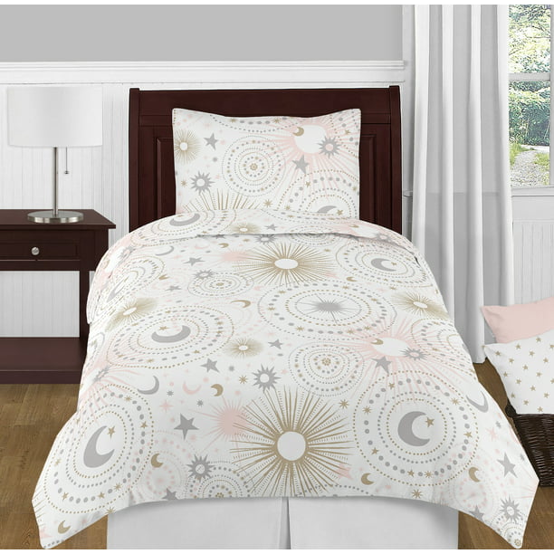 Sweet Jojo Designs Blush Pink Gold, Rose Gold Twin Bed Sheets