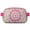 Rose-red-12, variant on Traditional Mandala Fanny Pack – Ethnic Waist Bag with Geometric Abstract Art, Mystic Floral Pattern for Zen Lovers