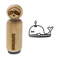 thumbnail image 1 of Snoozing Whale Doodle Rubber Stamp for Scrapbooking Crafting Stamping - Large 1-1/4 Inch, 1 of 1