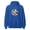 Royal, variant on Surf City Daily Driver Mens Hoodie