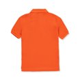 thumbnail image 3 of Cookie's Boys' Pique Polo Shirt - orange, 2t (Toddler), 3 of 5