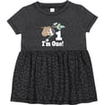 thumbnail image 3 of Inktastic First Birthday Sloth 1 Year Old Girls Baby Dress, 3 of 5